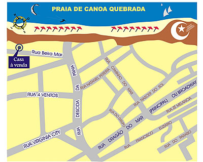 chalé para alugar em Canoa Quebrada