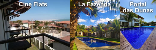 Flats para temporada em Canoa Quebrada