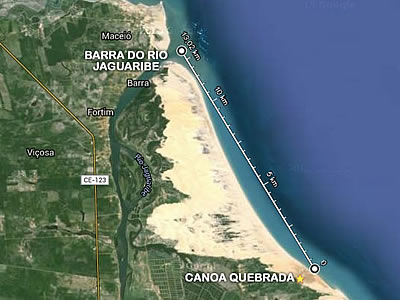 Escola de kite surf em Canoa Quebrada