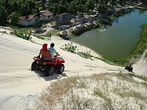 Passeio de quadriciclo em Canoa Quebrada