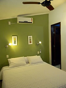 Quarto da Pousada Lua Morena em Canoa Quebrada